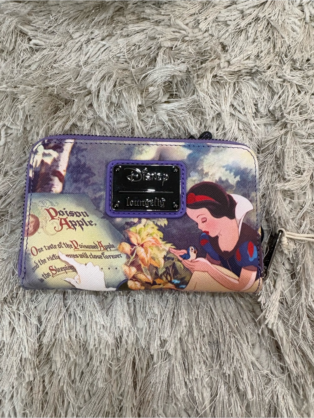 Loungefly villains Black Mini Backpack and Wallet - Picture 10 of 12